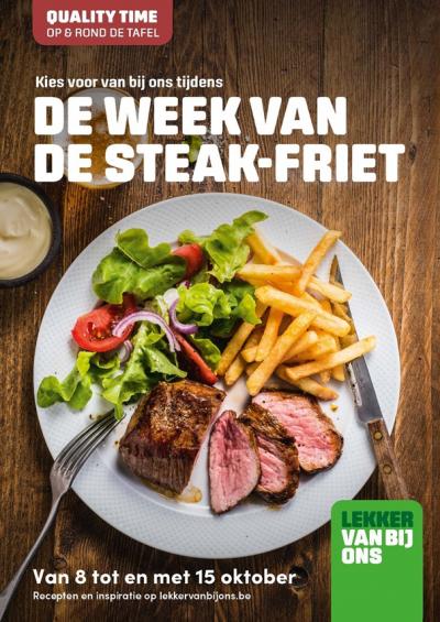 Week van de steak-friet