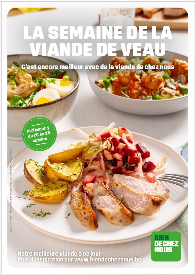 Affiche de la semaine de la viande de veau 2025 Affiche de la semaine de la viande de veau 2025
