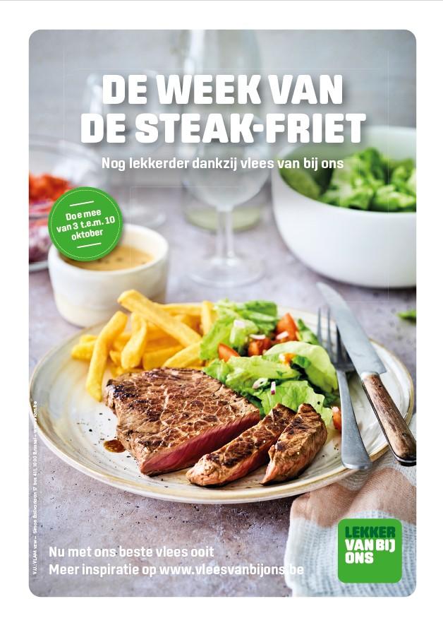 Affiche week van de steak friet 2025 Affiche week van de steak friet 2025