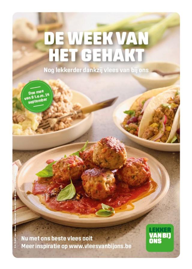 Affiche Week van het Gehakt 2025