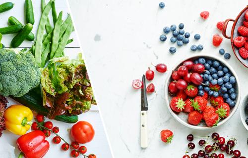 groenten en fruit zomer
