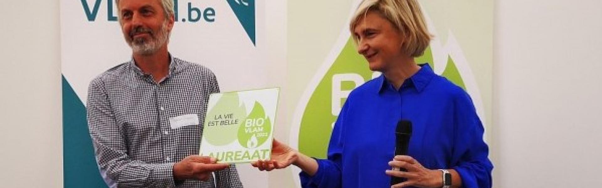 Uitreiking BioVLAM 2021 Uitreiking BioVLAM 2021